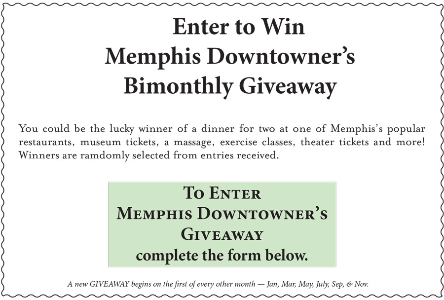 Memphis Downtowner Magazine - Giveaway